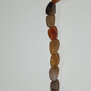 2/$20 Bead Mix Agate Natural and Dyed 14x9mm Nugget 15" Strand 7088CK